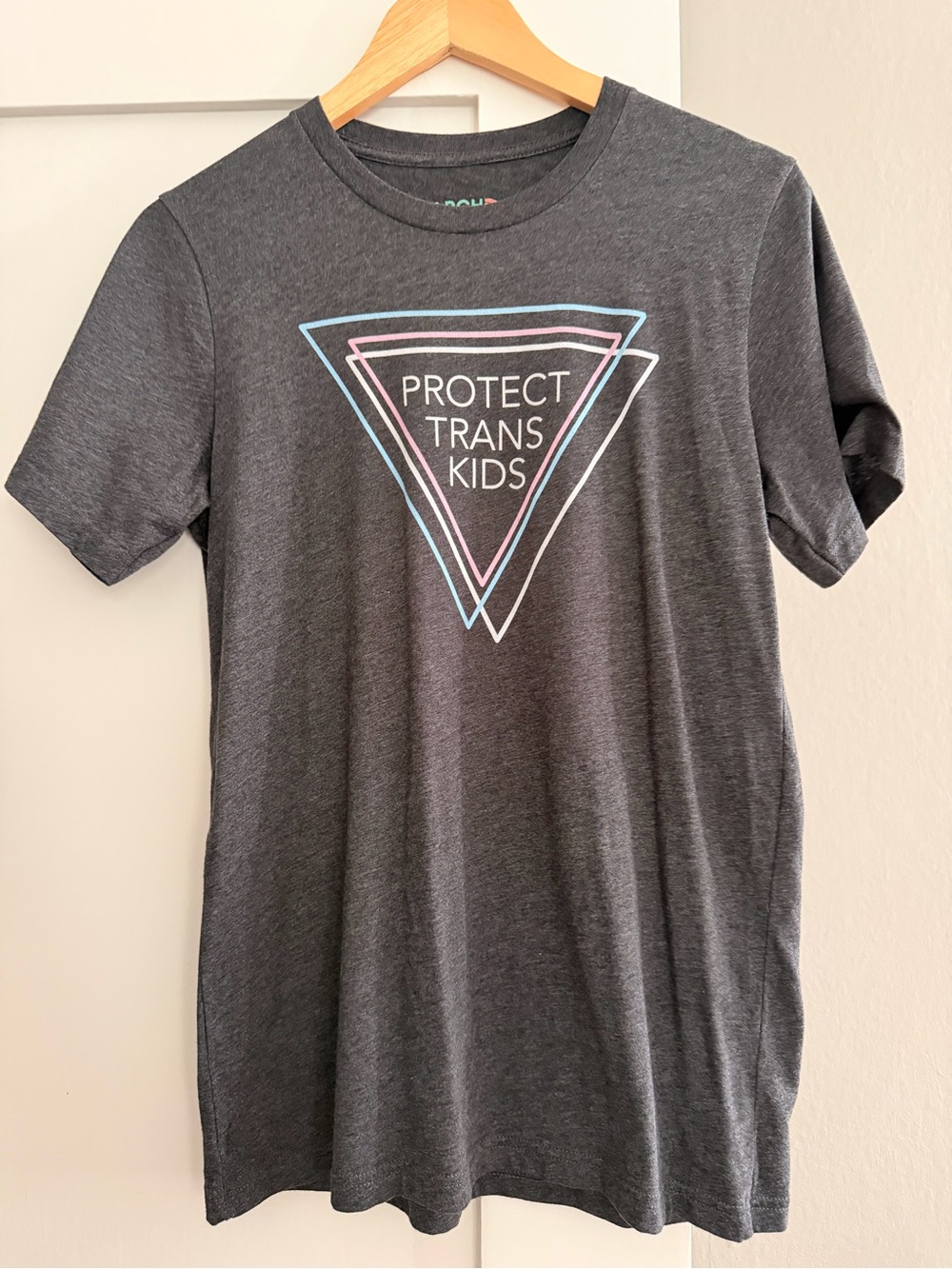 Protect Trans Kids Short Sleeve Tee - Charcoal
